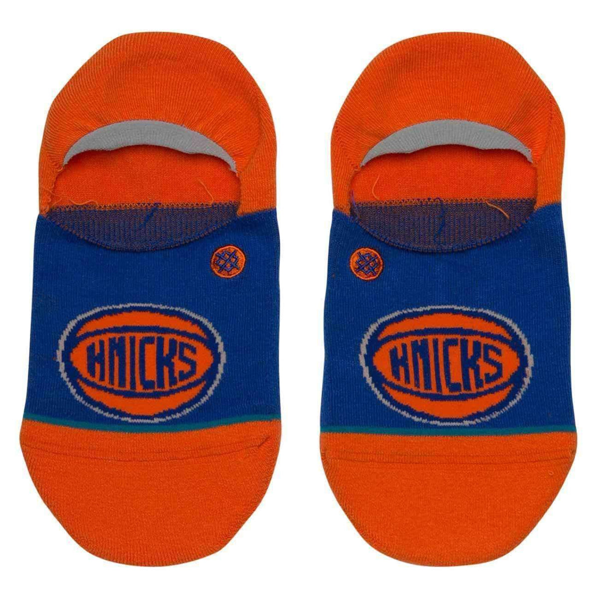 Stance NBA Knicks Invisible Low Socks in Blue Mens Low/Ankle Socks by Stance