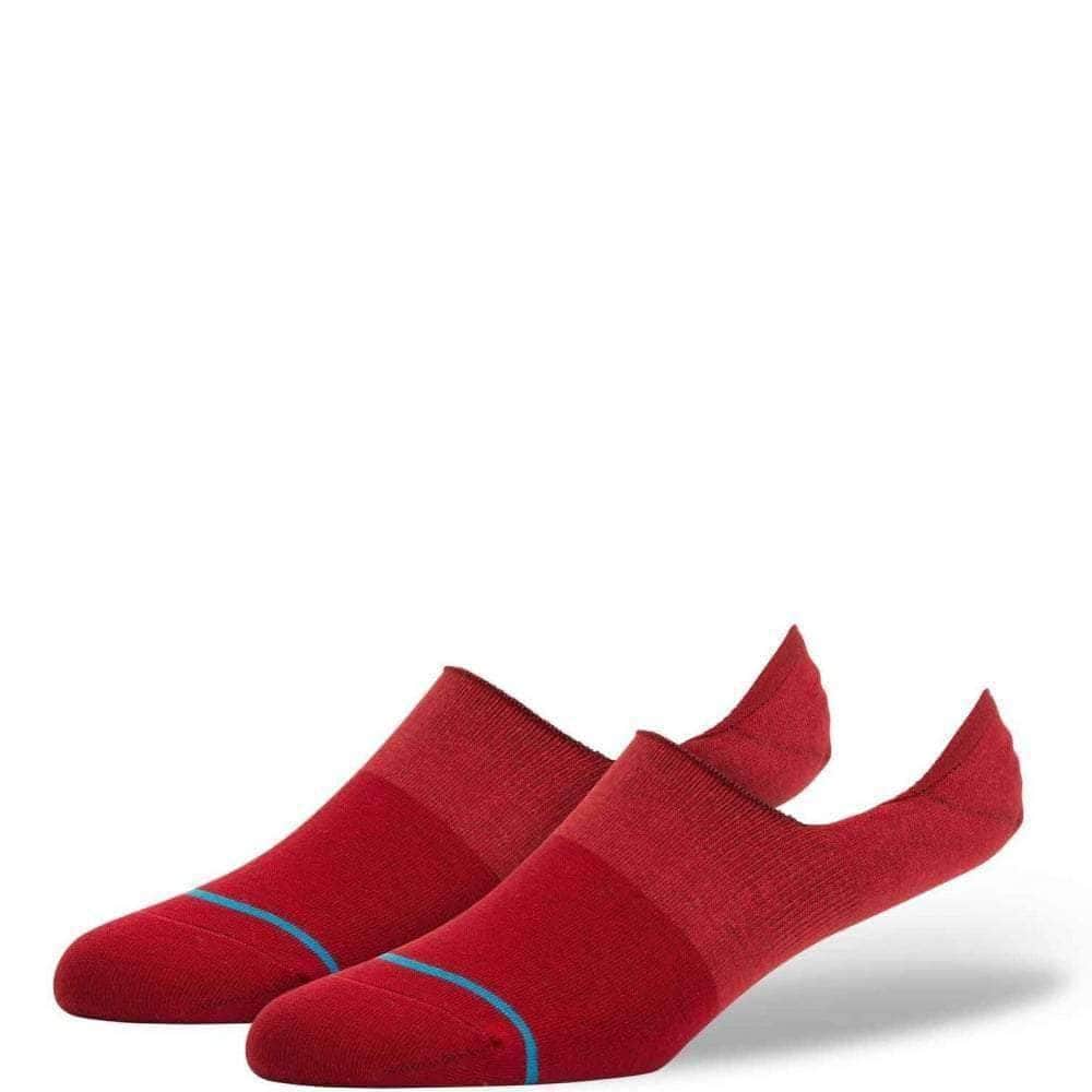Stance Spectrum Super Invisible Ankle Socks in Red - Mens Invisible/No Show Socks by Stance