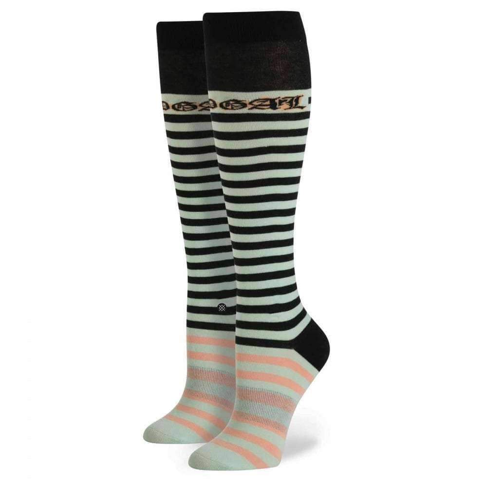 Stance X Rihanna Candy Bars Tall Boot Socks in Mint Womens Boot Socks by Stance O/S (one size)
