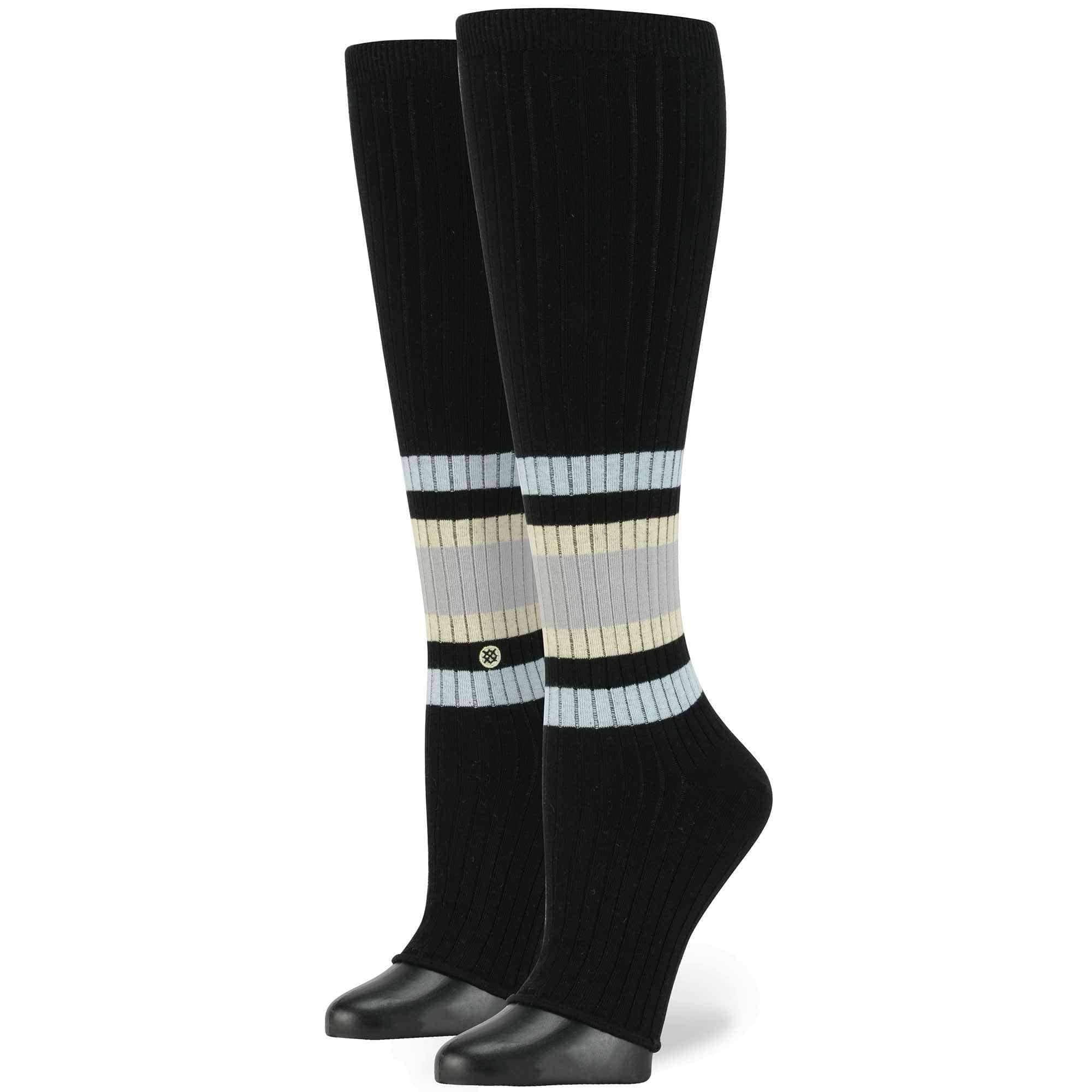Stance X Rihanna Tip Toe Baby Socks in Black Womens Boot Socks by Stance O/S (UK3-8.5)
