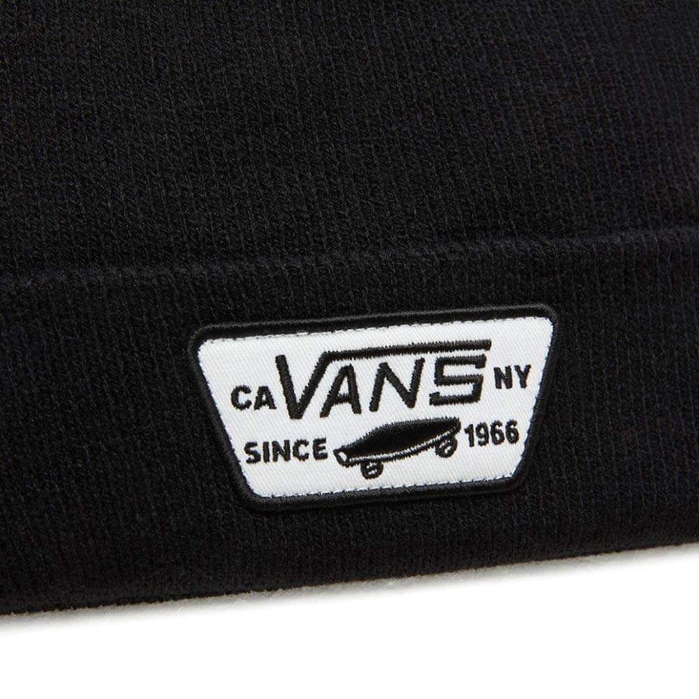 Vans Boys Milford Kids Beanie Black O/S (one size) Kids Beanie Hat by Vans