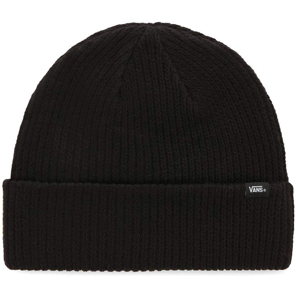 Vans Core Basics Beanie Black O/S (one size) Fold Beanie Hat by Vans