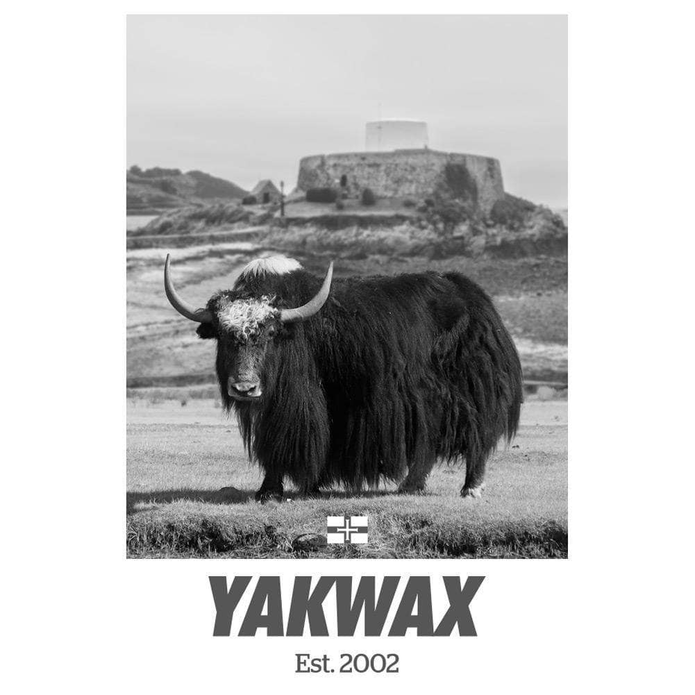 Yakwax Fort Grey T-Shirt White Mens Graphic T-Shirt by Yakwax
